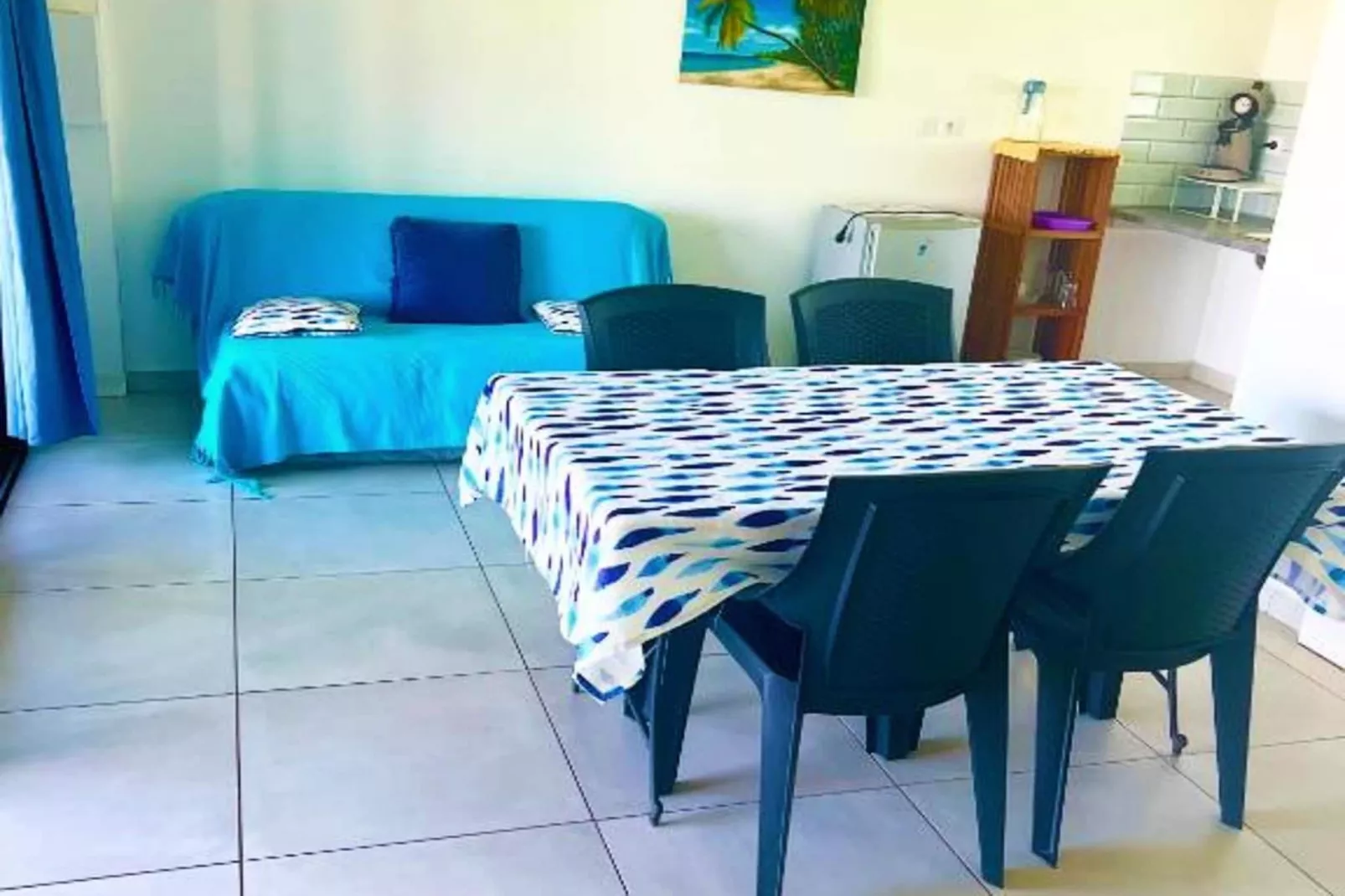 Cap Vanisa/Appartement 2 Chambres-Living room