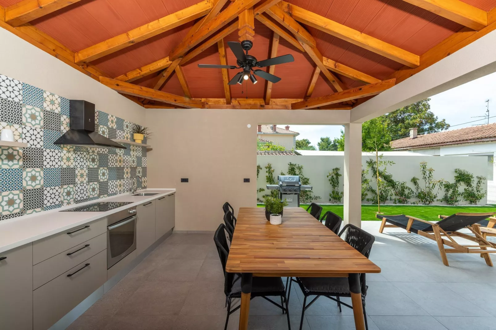 Villa Veg-Terrasse/Balkon