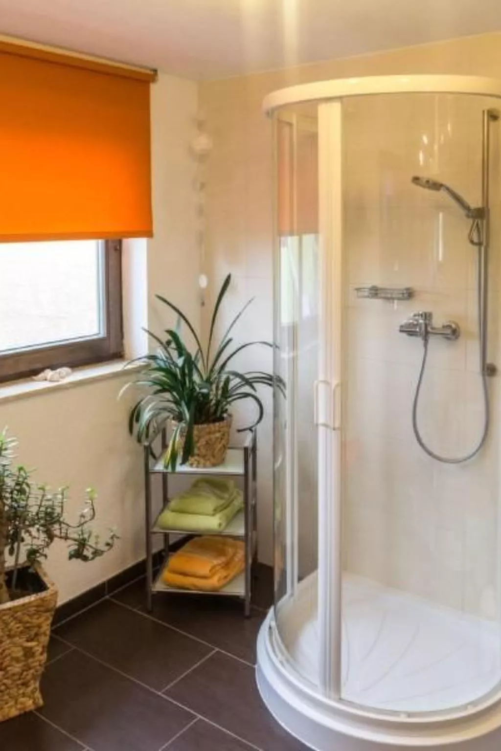 Mit Fasssauna-Dedans