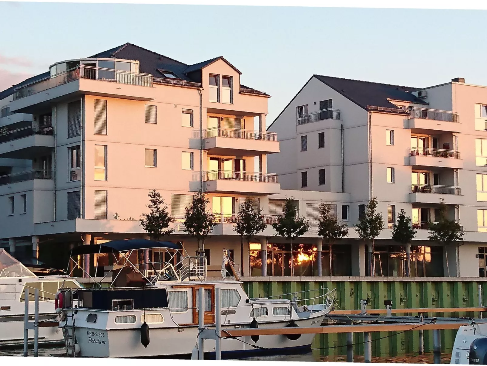 Penthouse Yachthafen-Draußen