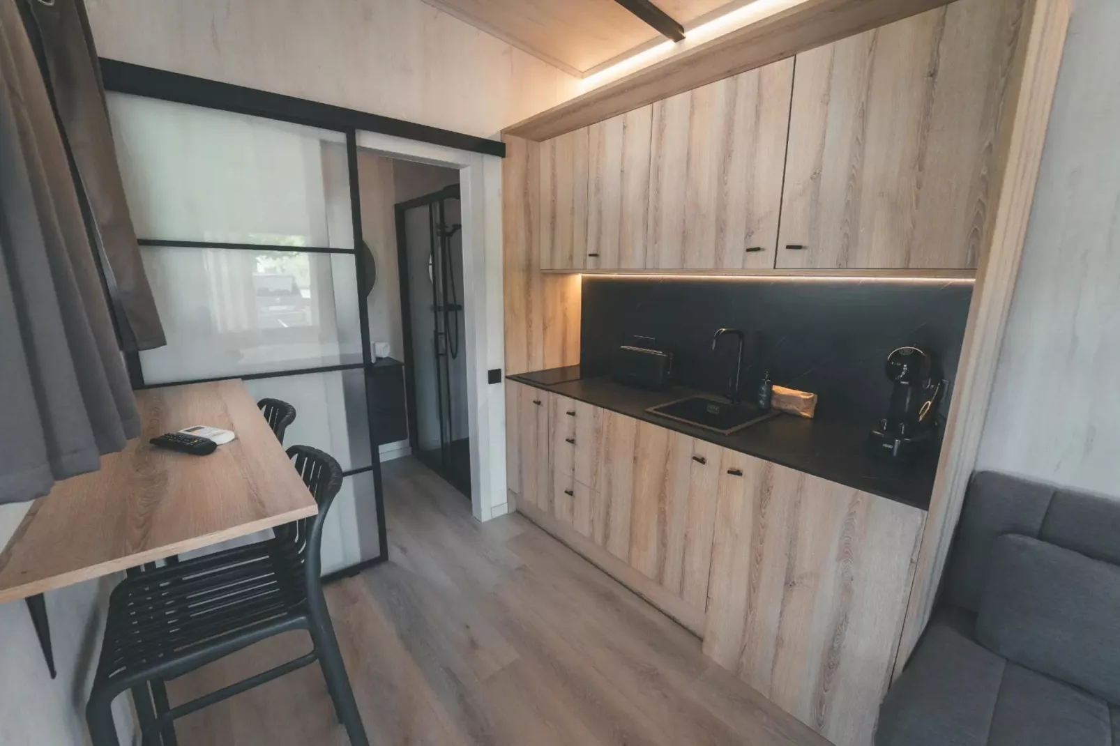 HOLA CAMP SANT SALVADOR-Tiny House-Küche