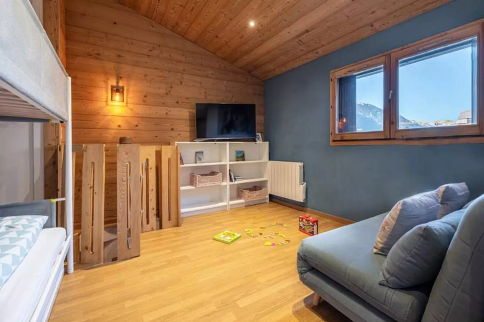 Duplex tout confort au centre ville de Chamonix - Chambre