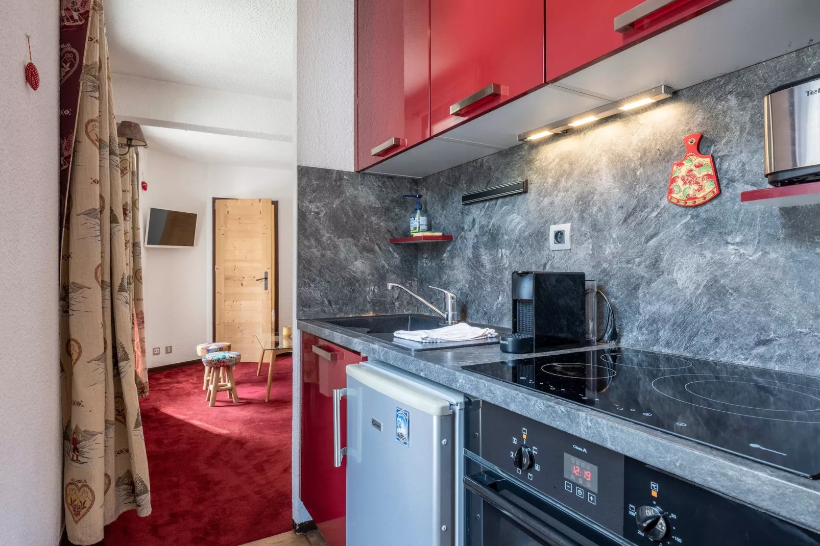 Appartement au porte de l'Aiguille du midi-Cuisine