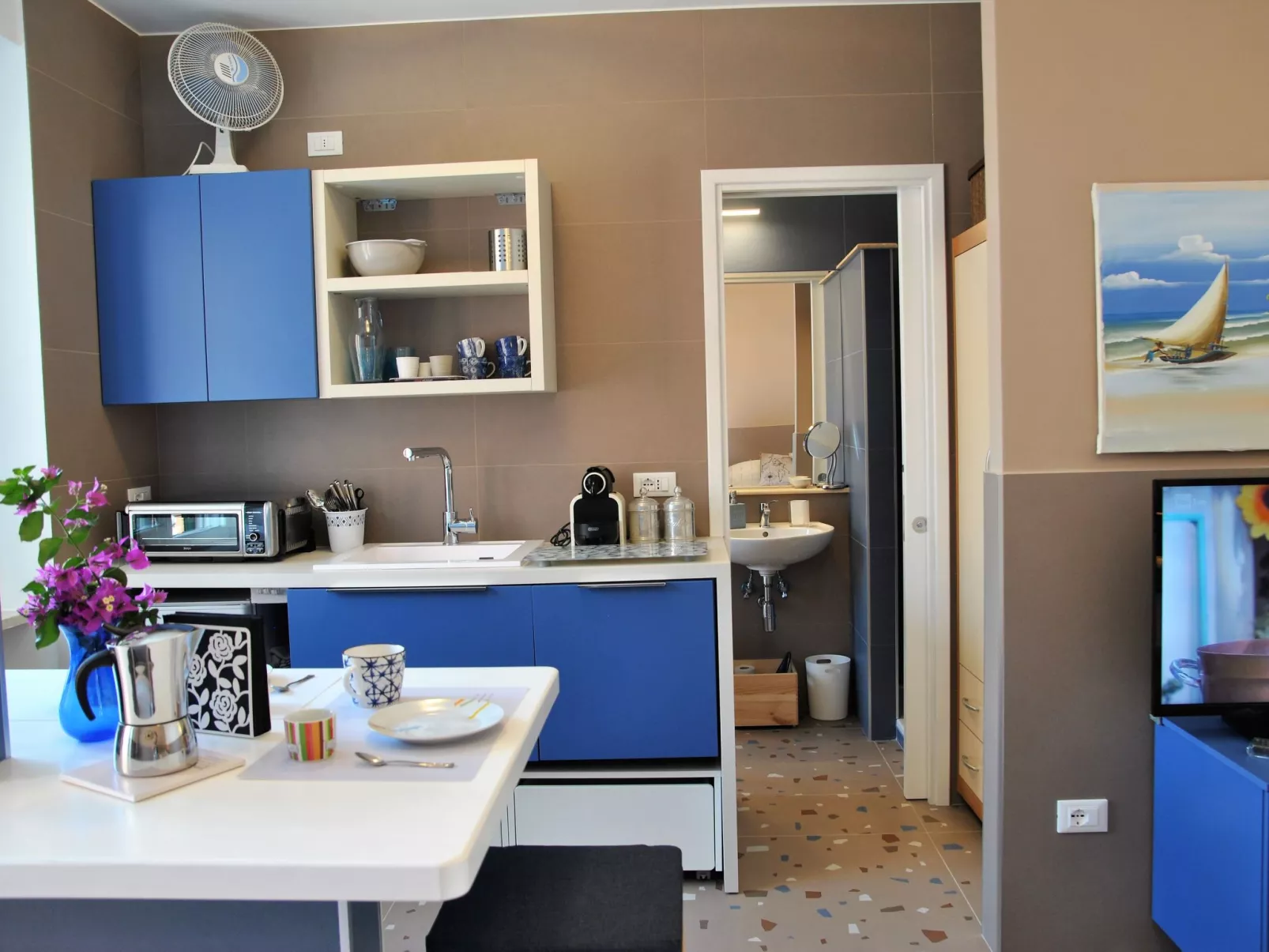 Bouganville - Drinnen