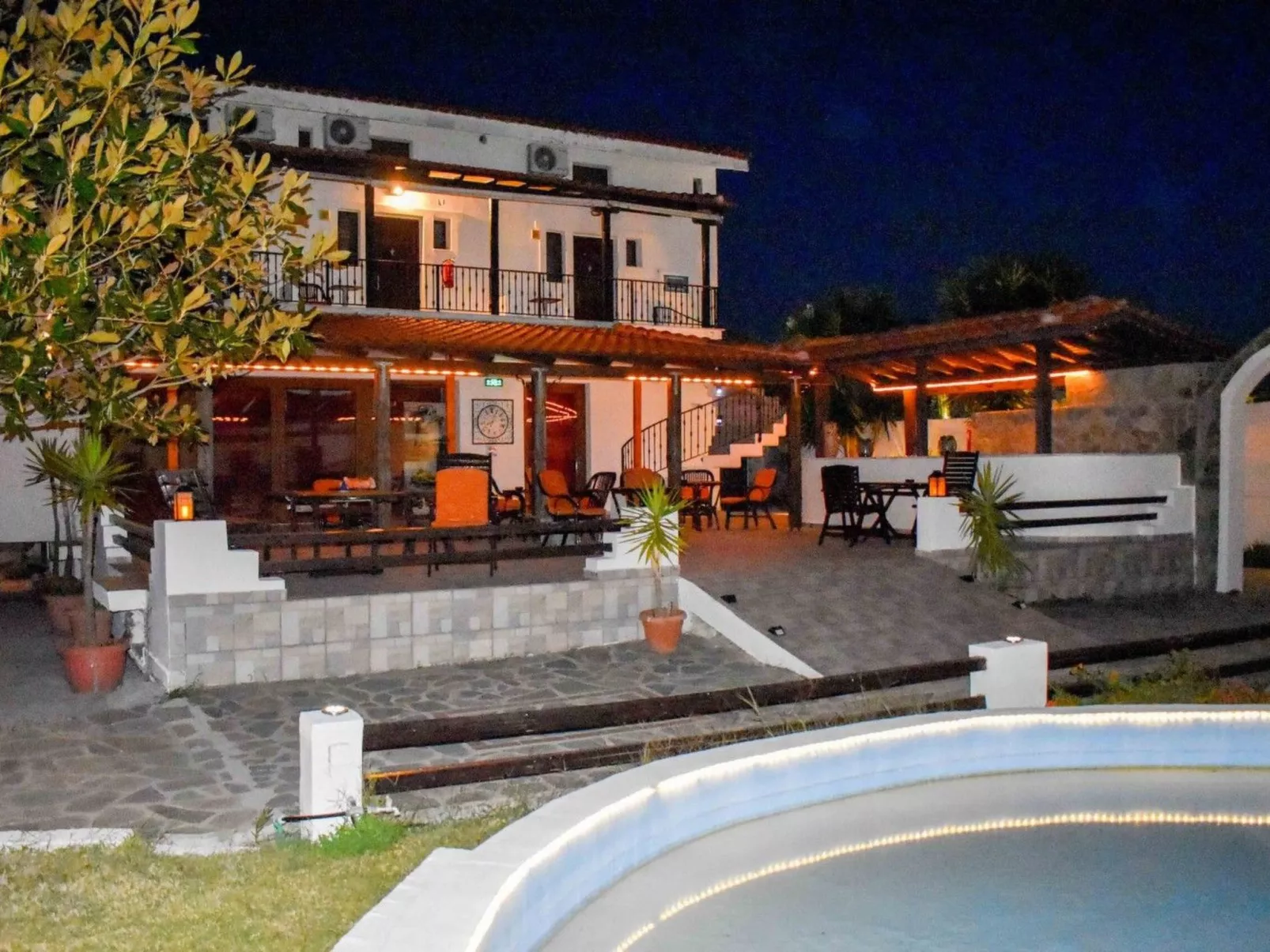 Skiathos Ferienhaus - Drinnen