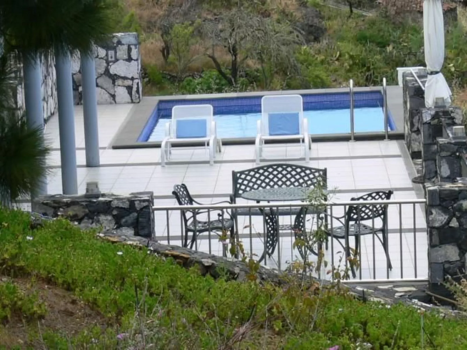 Nettes Ferienhaus in Tijarafe mit Privatem Pool und Panoramablick - Image-tags.info