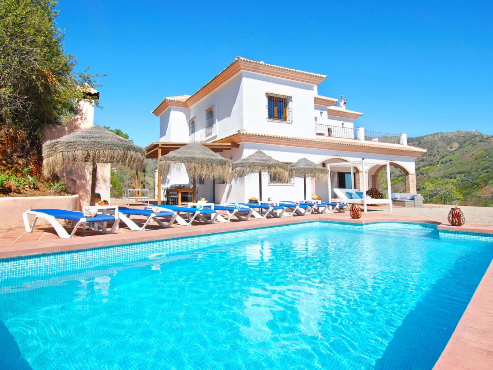 Villa Las Palomeras, Wifi, beheizter Pool, AC. - Image-tags.info