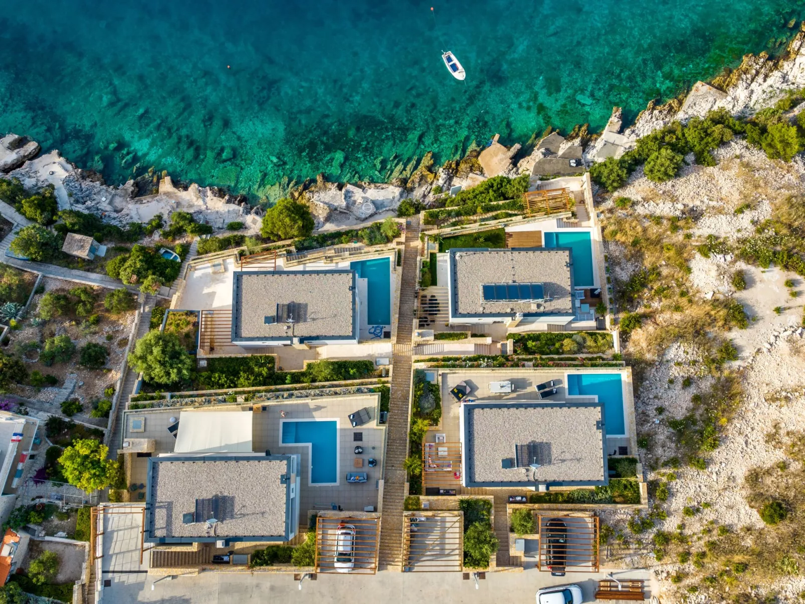 Gemütliches Ferienhaus in Vinišće mit Privatem Pool und Meerblick - Image-tags.info