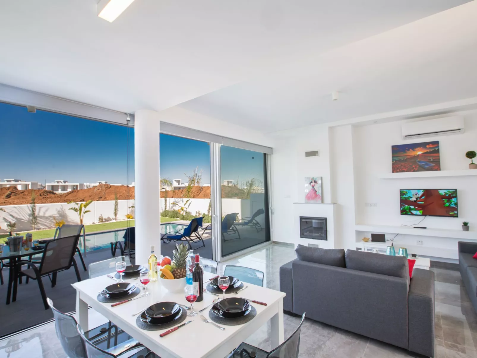 Protaras Olivine Villa mit Pool und einem Dachgarten - Image-tags.info