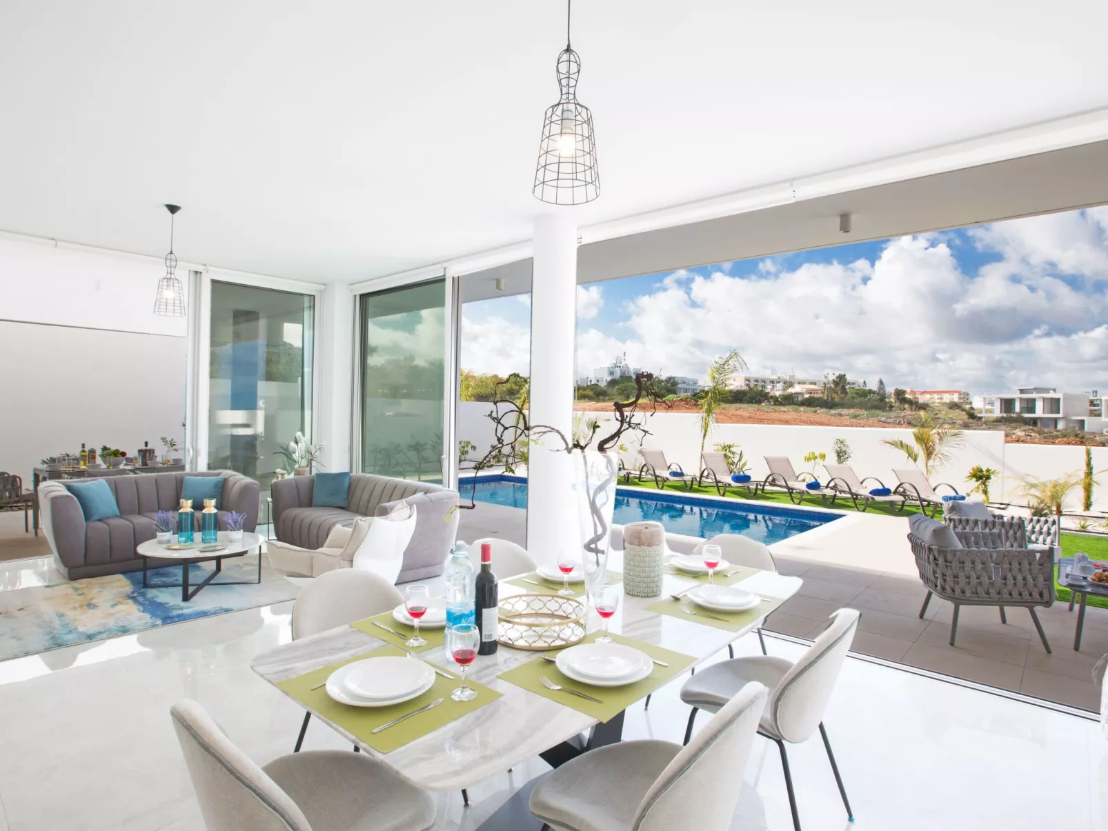 3 Schlafzimmer Villa OL26 mit Pool in Protaras - Inside