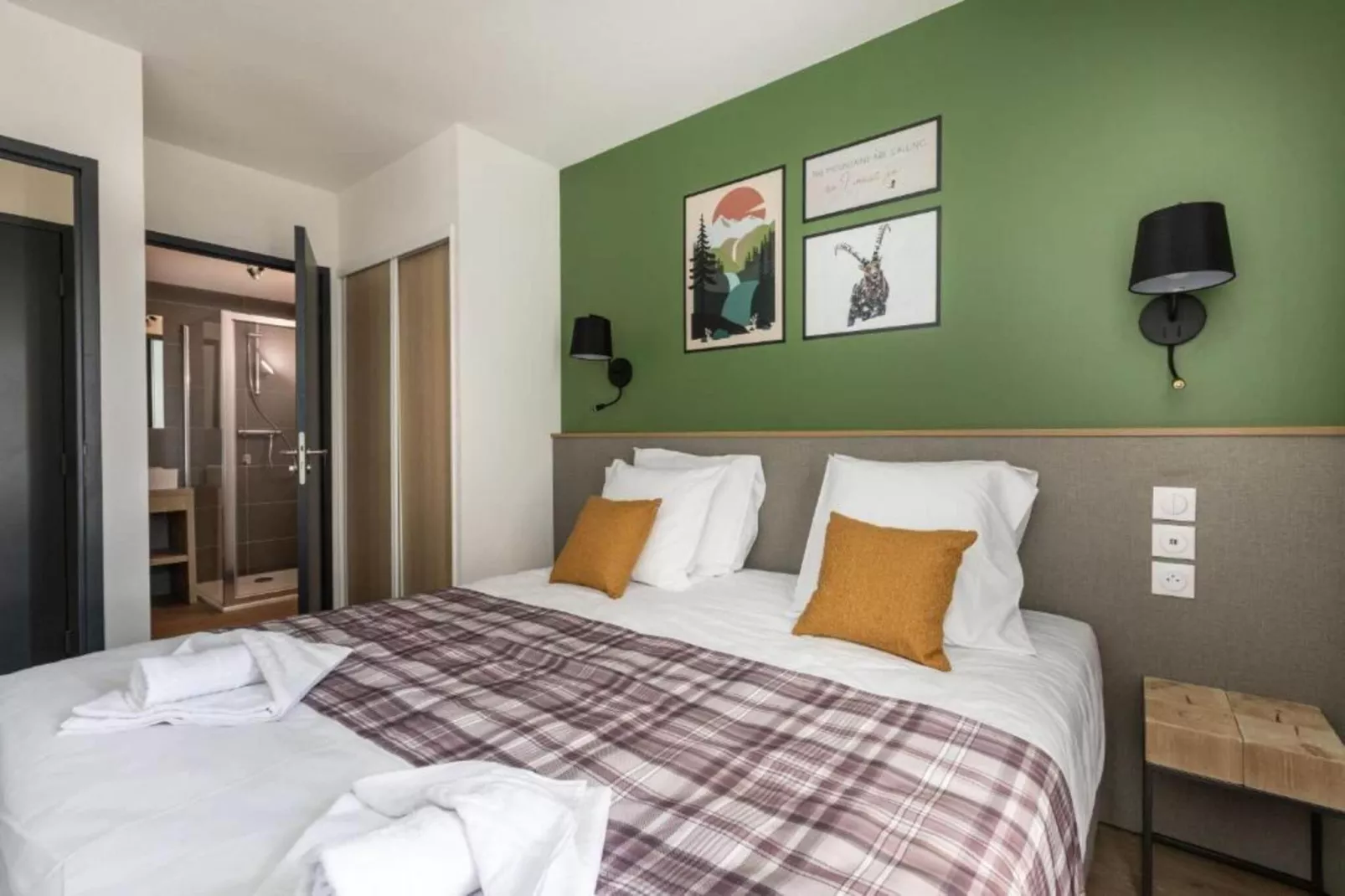 Residence SERRE CHEVALIER  The Serra Neva_S4-Schlafzimmer