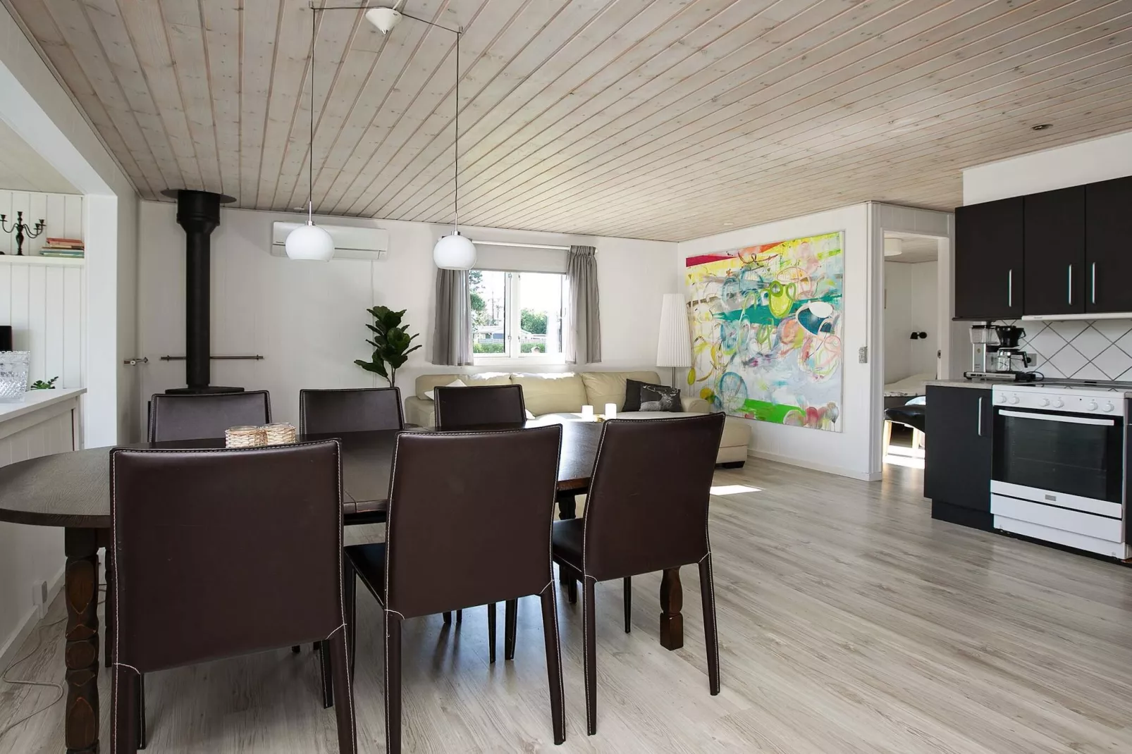 Maison de vacances pour 6 a Væggerløse-Intérieur