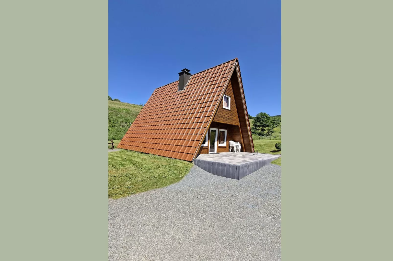 Murmeltier-Außenbereich Sommer