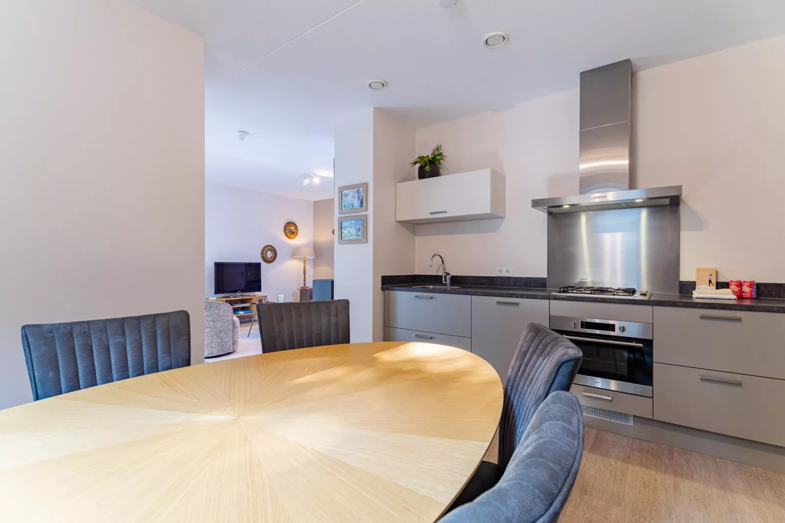 Appartement Duinhof Dishoek 13M - 6 personen de luxe-Salle à manger