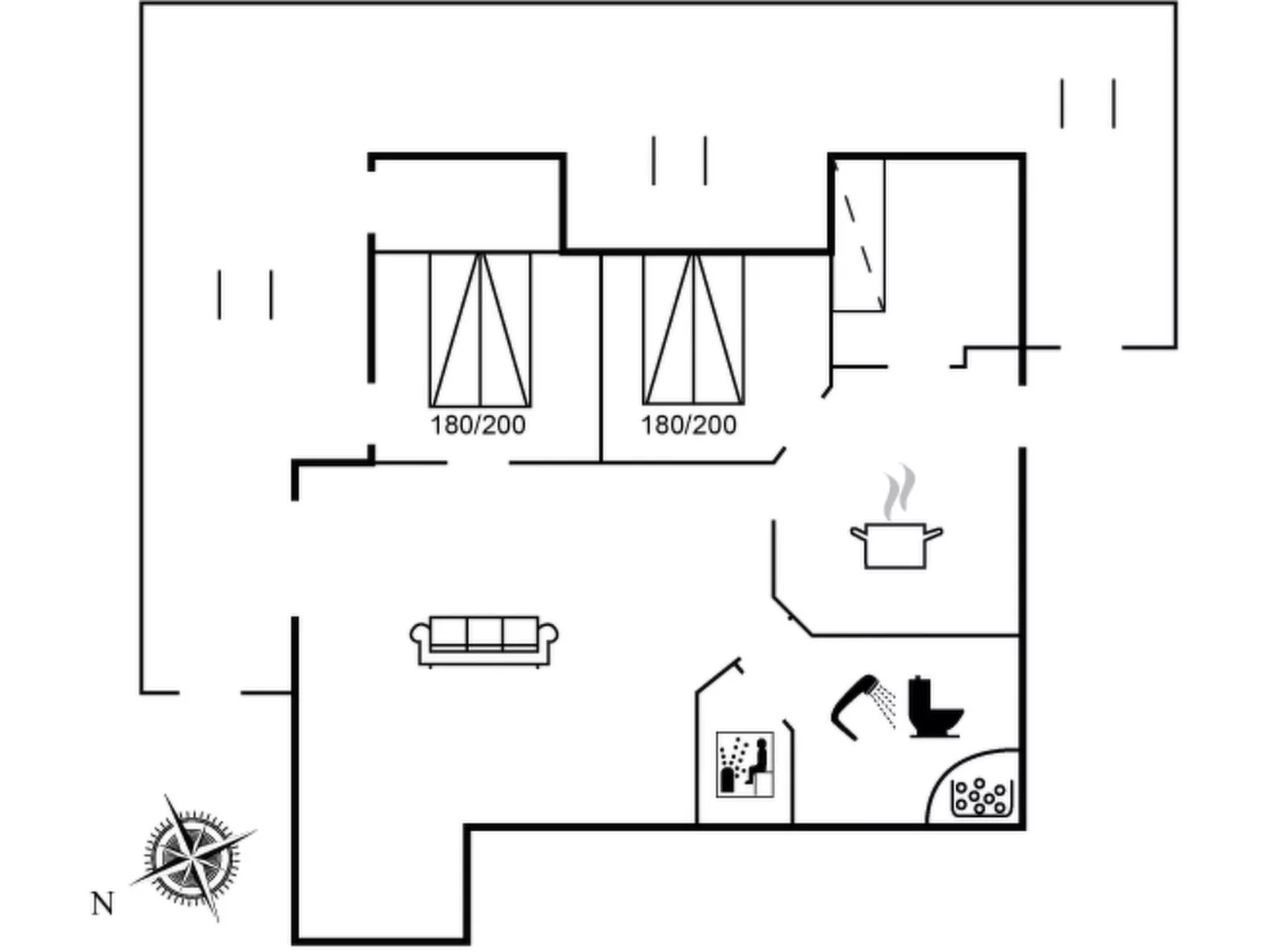 "Naia" - 200m from the sea-Drinnen
