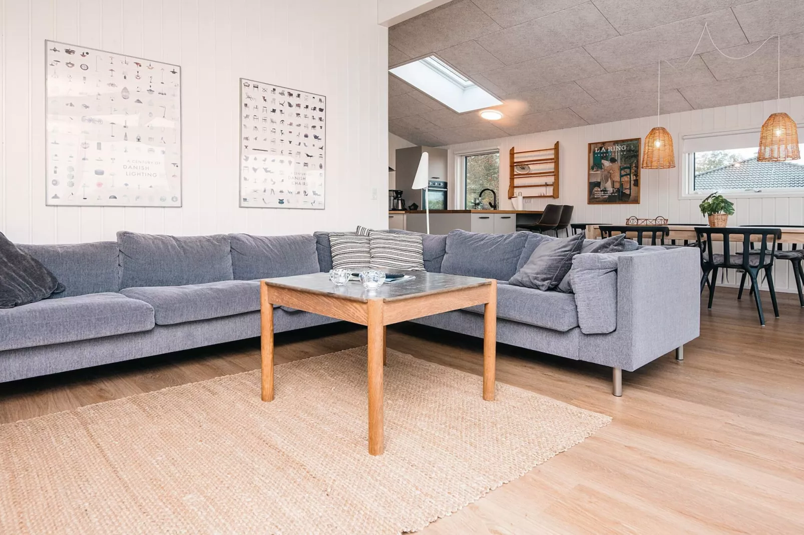 Maison de vacances pour 6 a Rønde-By Traum