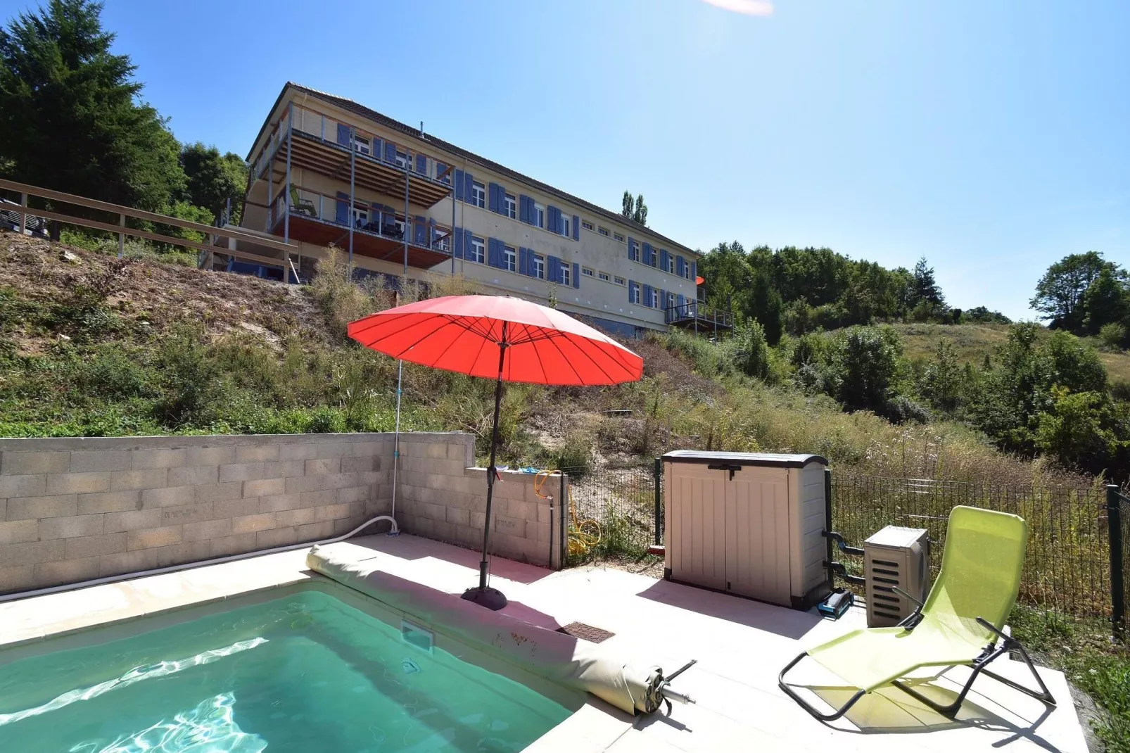 Apt Catharina 3 pers piscine partagée-Pool