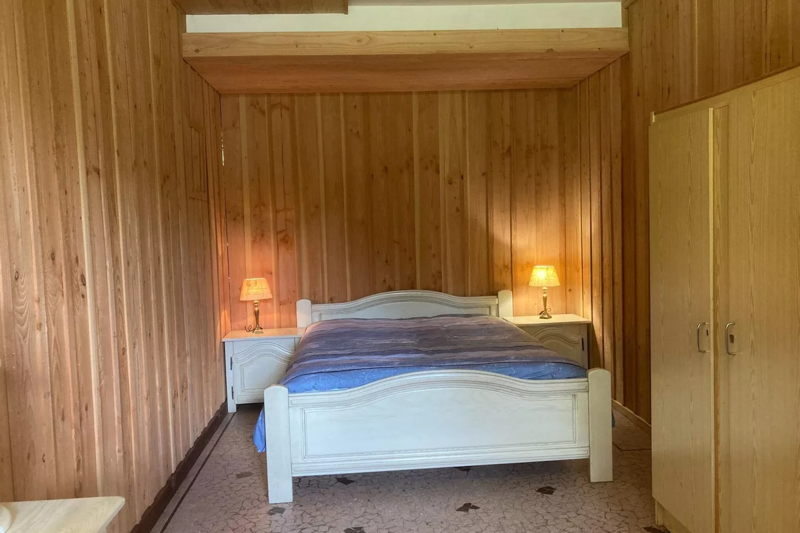 Apt Catharina 3 pers piscine partagée-Bedroom