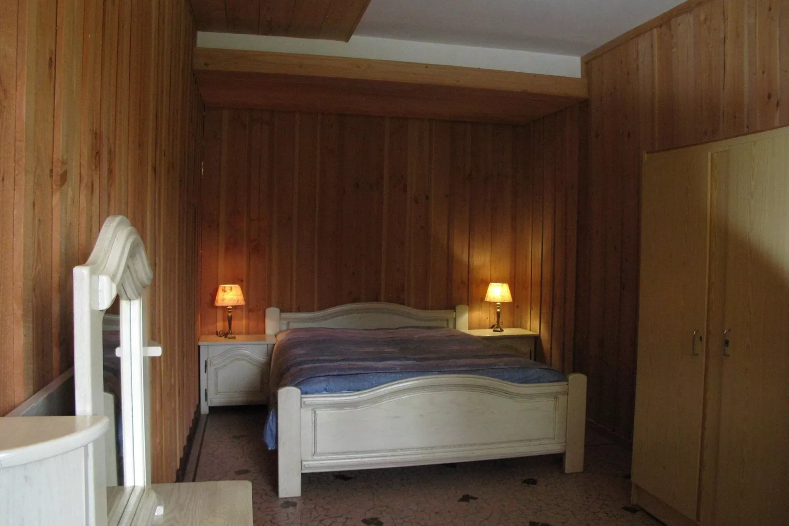 Apt Catharina 3 pers piscine partagée-Bedroom