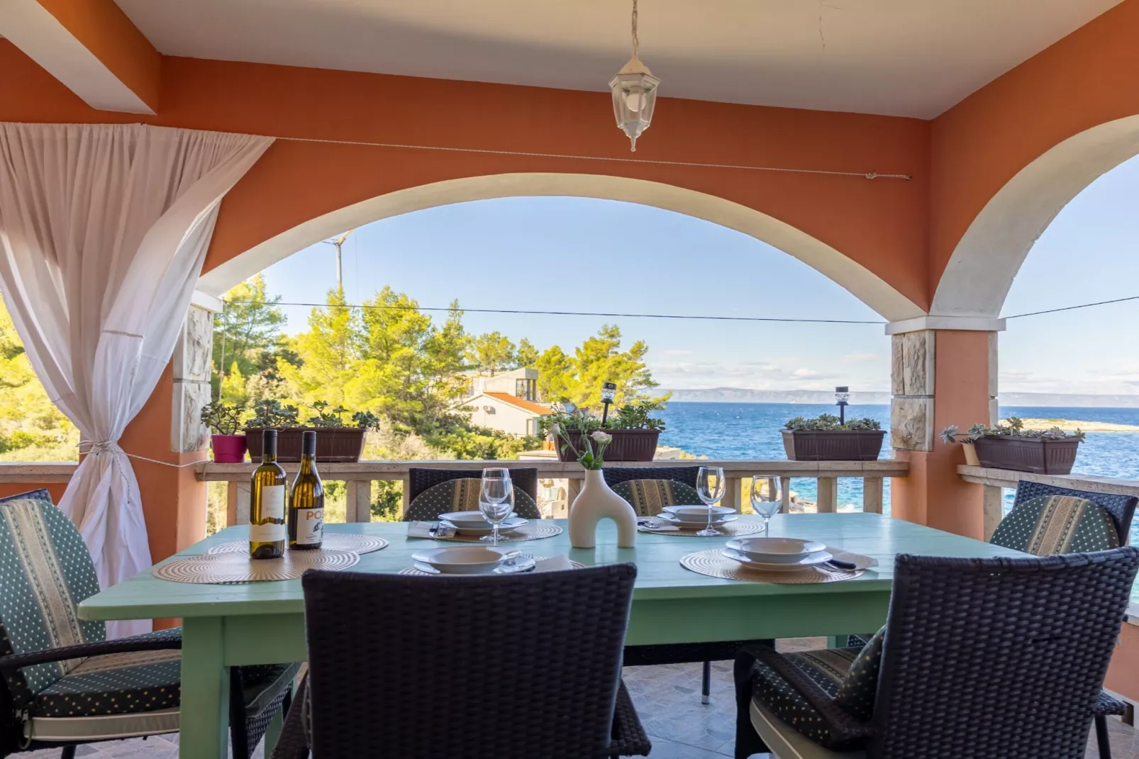 Apartments Sea Line - Two Bedroom Apartment with Terrace and Sea View-Salle à manger