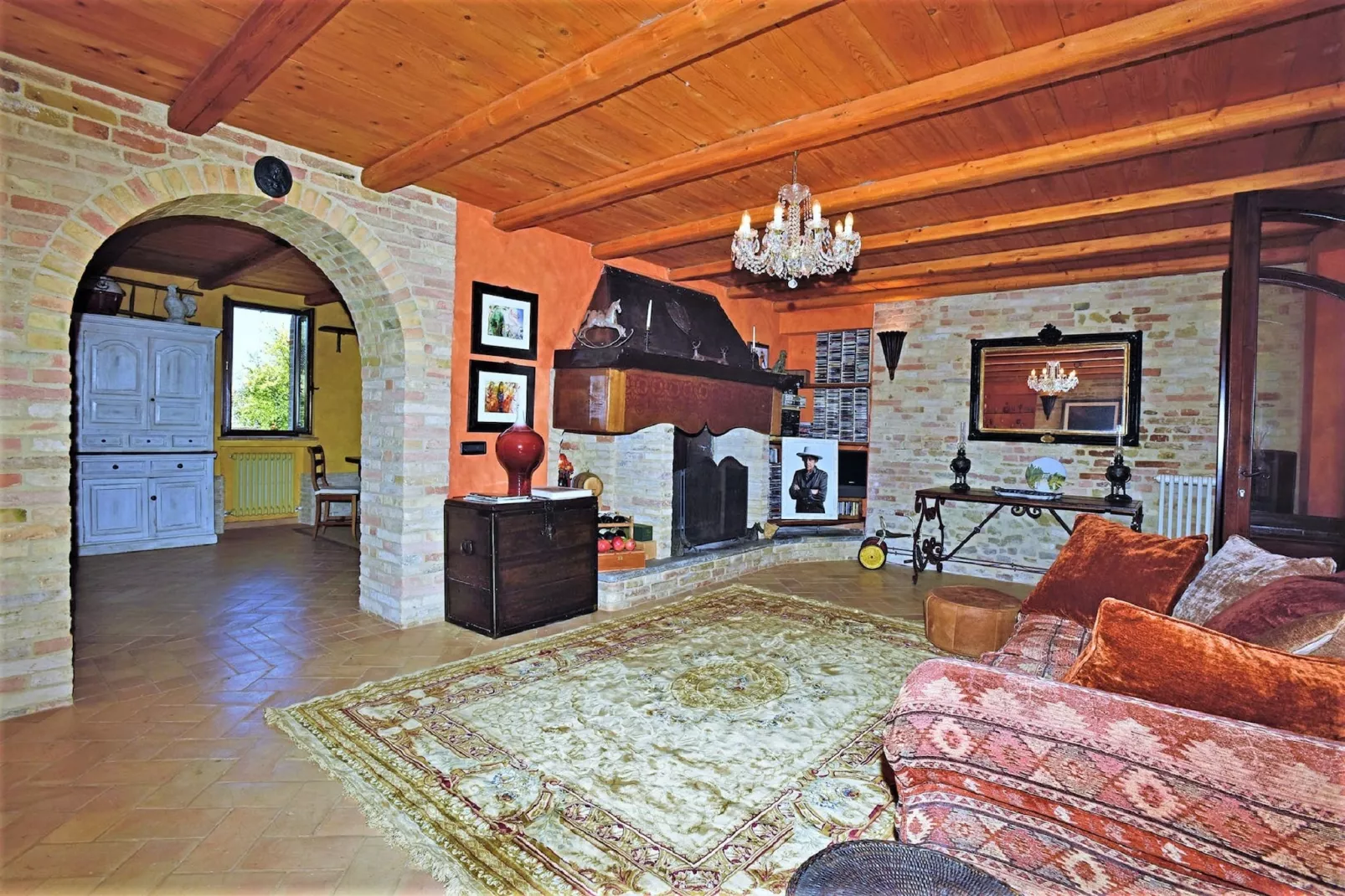 Villa Poggio San Giacomo-Living room