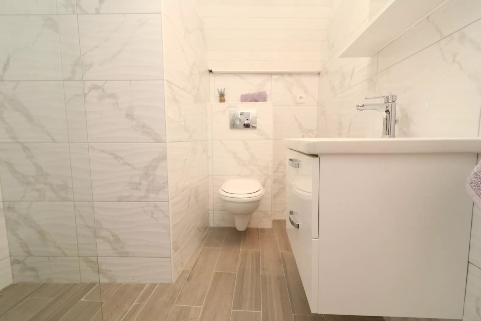Studio Joković - Studio Apartment with Terrace and City View - Bathroom