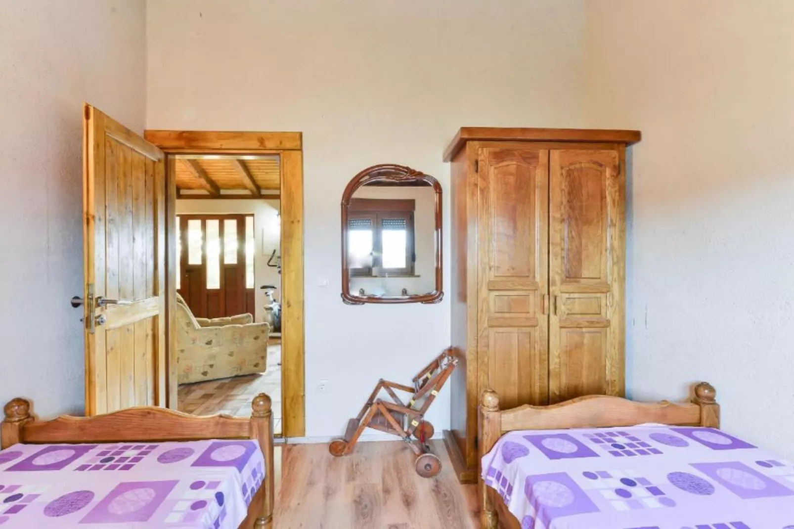 Holiday House Šimun - Three bedroom Holiday house with pool - Bedroom