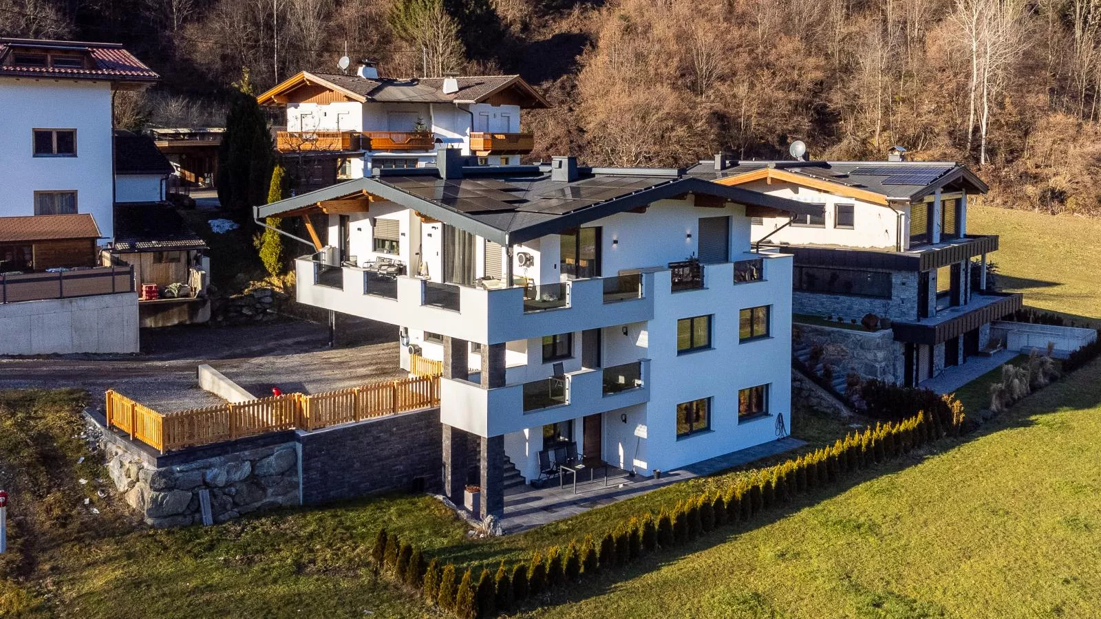 Appart Zell - Außenbereich Winter