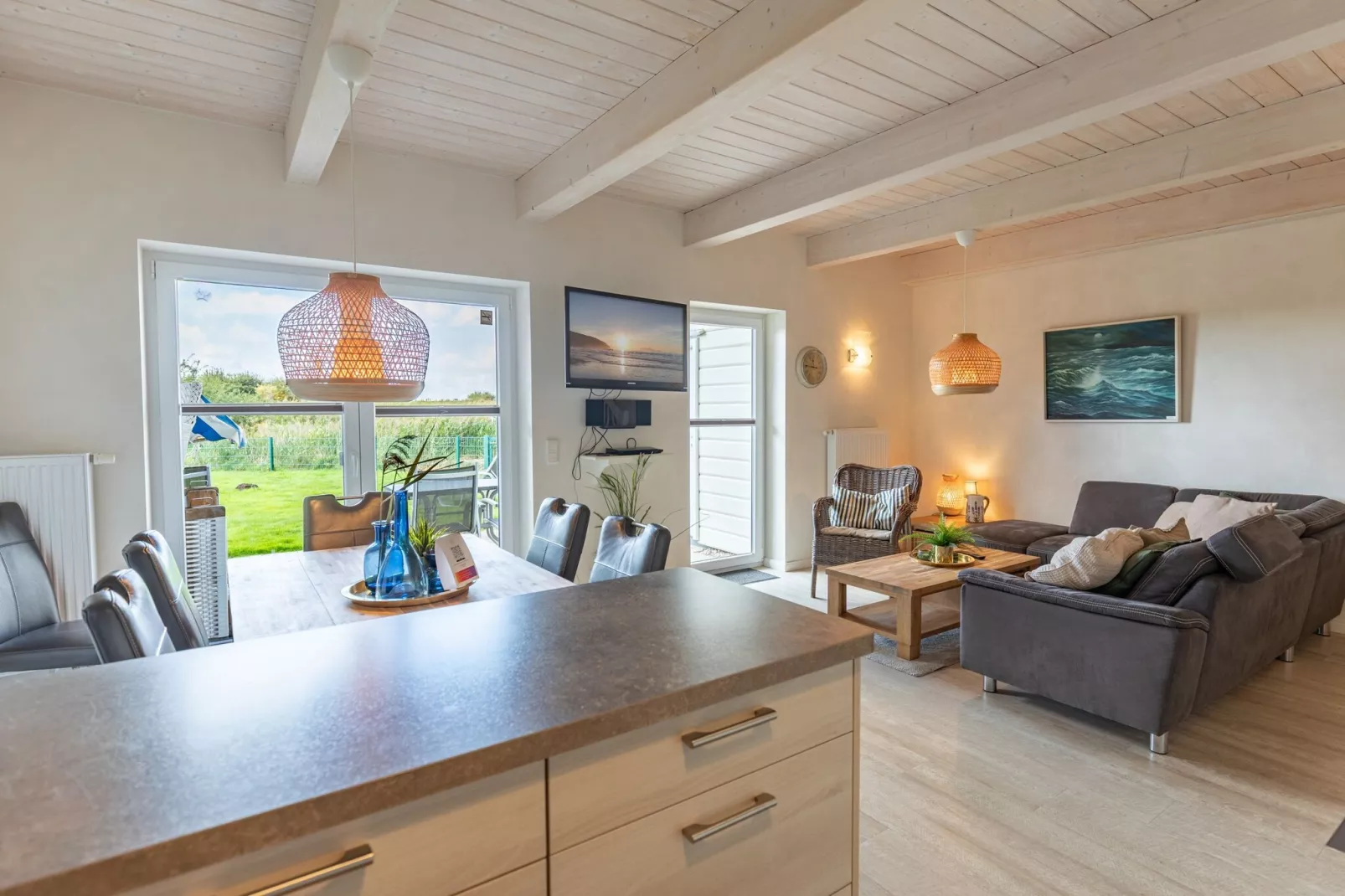 Reihenhaus in Dagebüll - Schimmelreiter-Living room