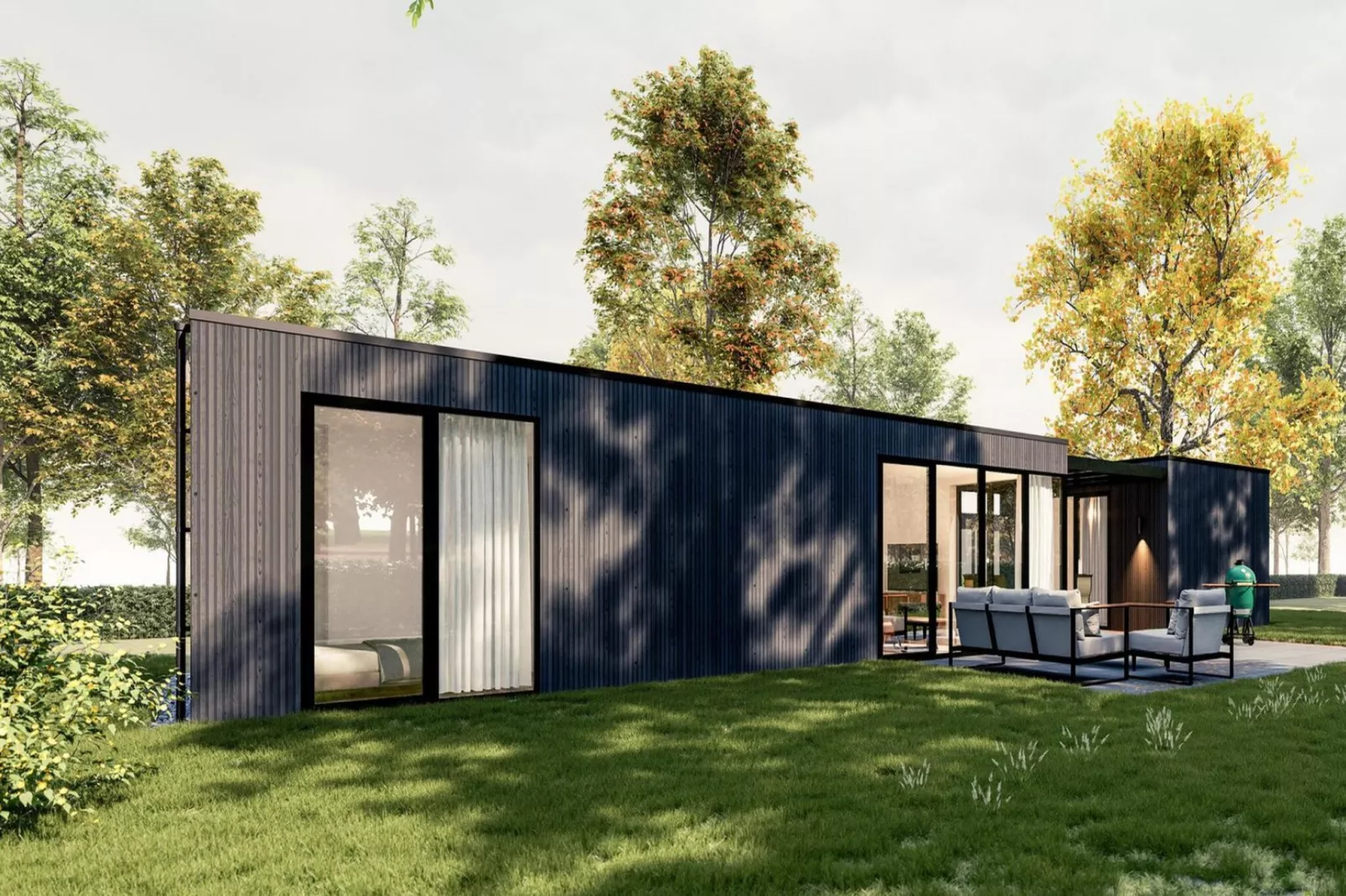 De Steppe 12 pax - 1-Exterior in summer