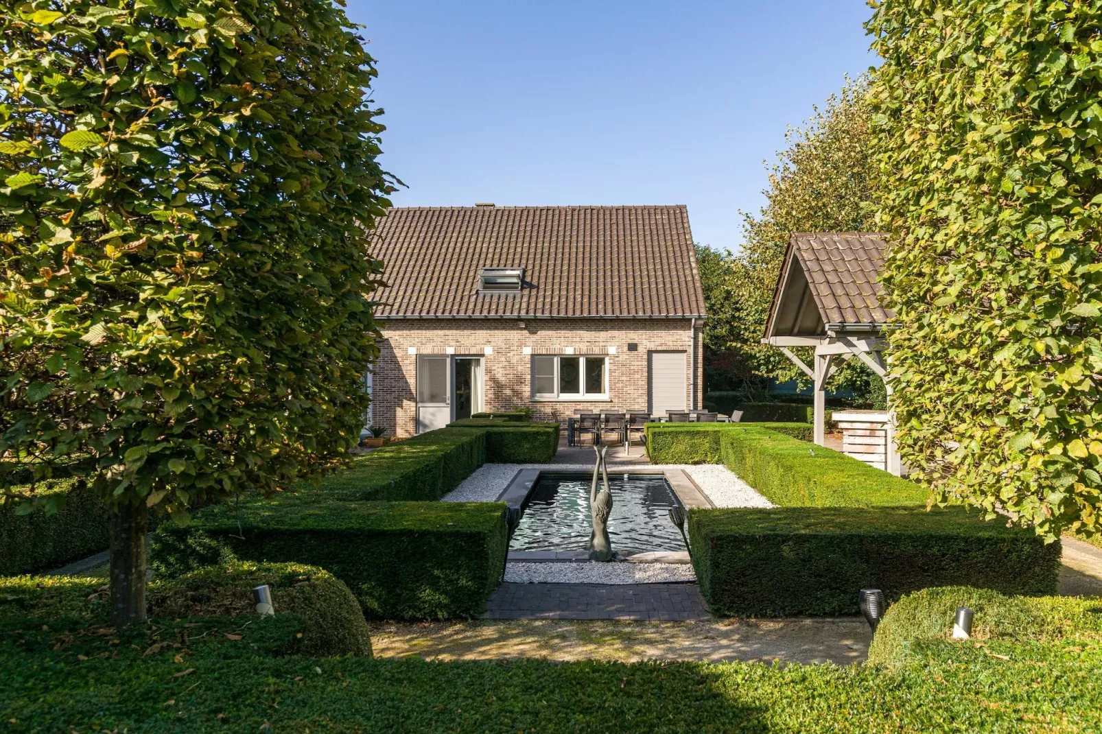 Hof van Kalenberg-Jardins en été