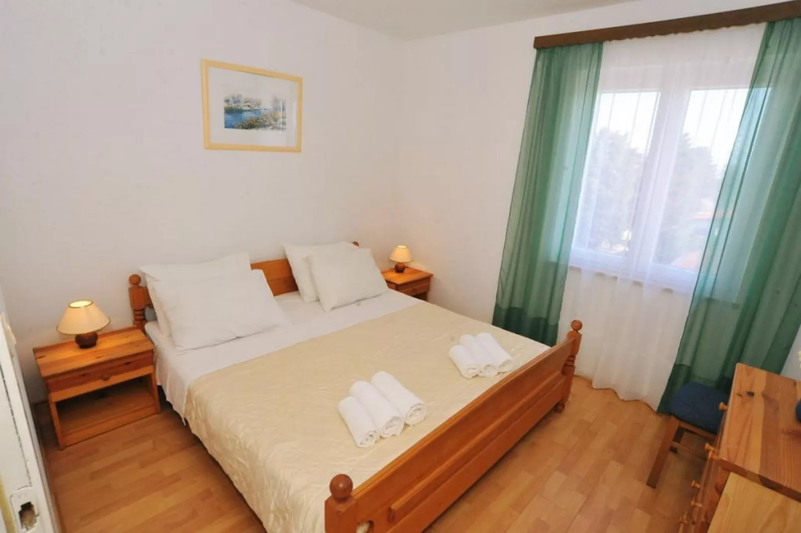 Apartments Anamarija - One Bedroom Apartment with Balcony (A2+2) 9 - Chambre