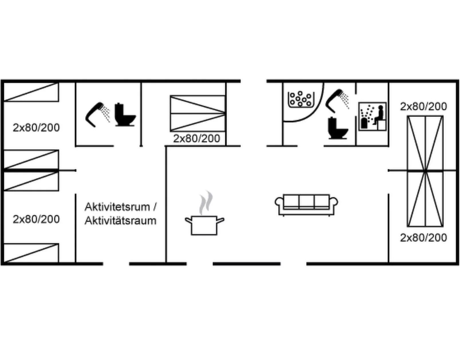 "Sod" - 3.2km from the sea - Inside