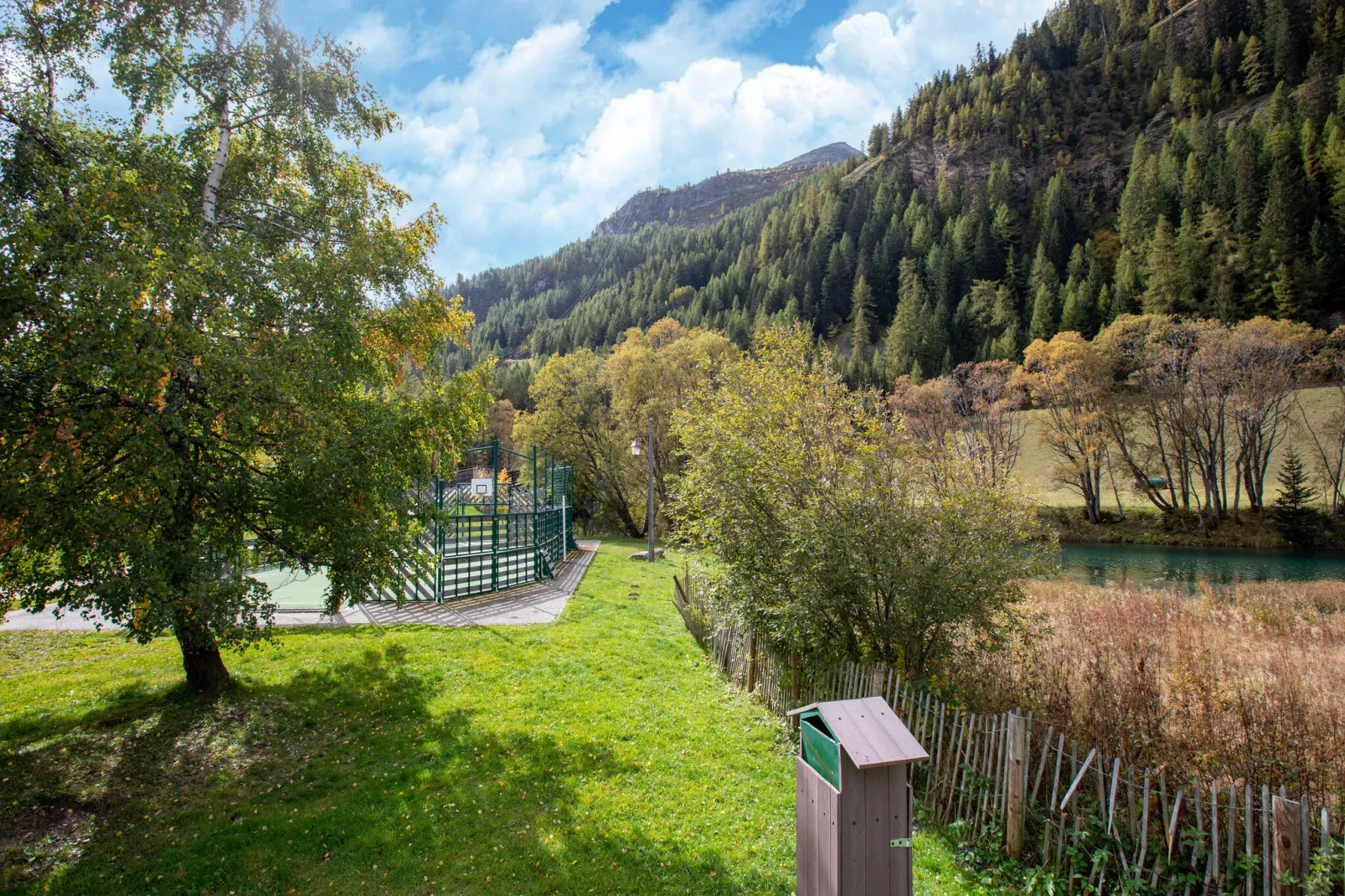 Chalet du Parc-Außenbereich Sommer