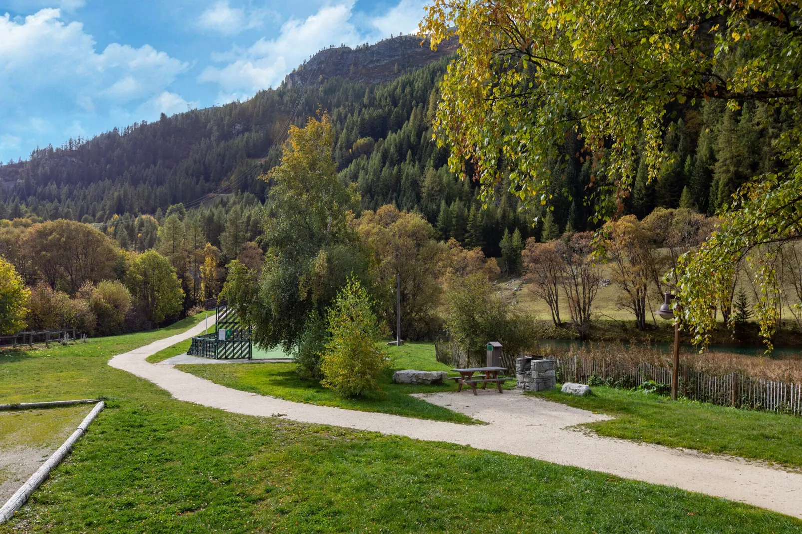 Chalet du Parc-Gebiete Sommer 1 km