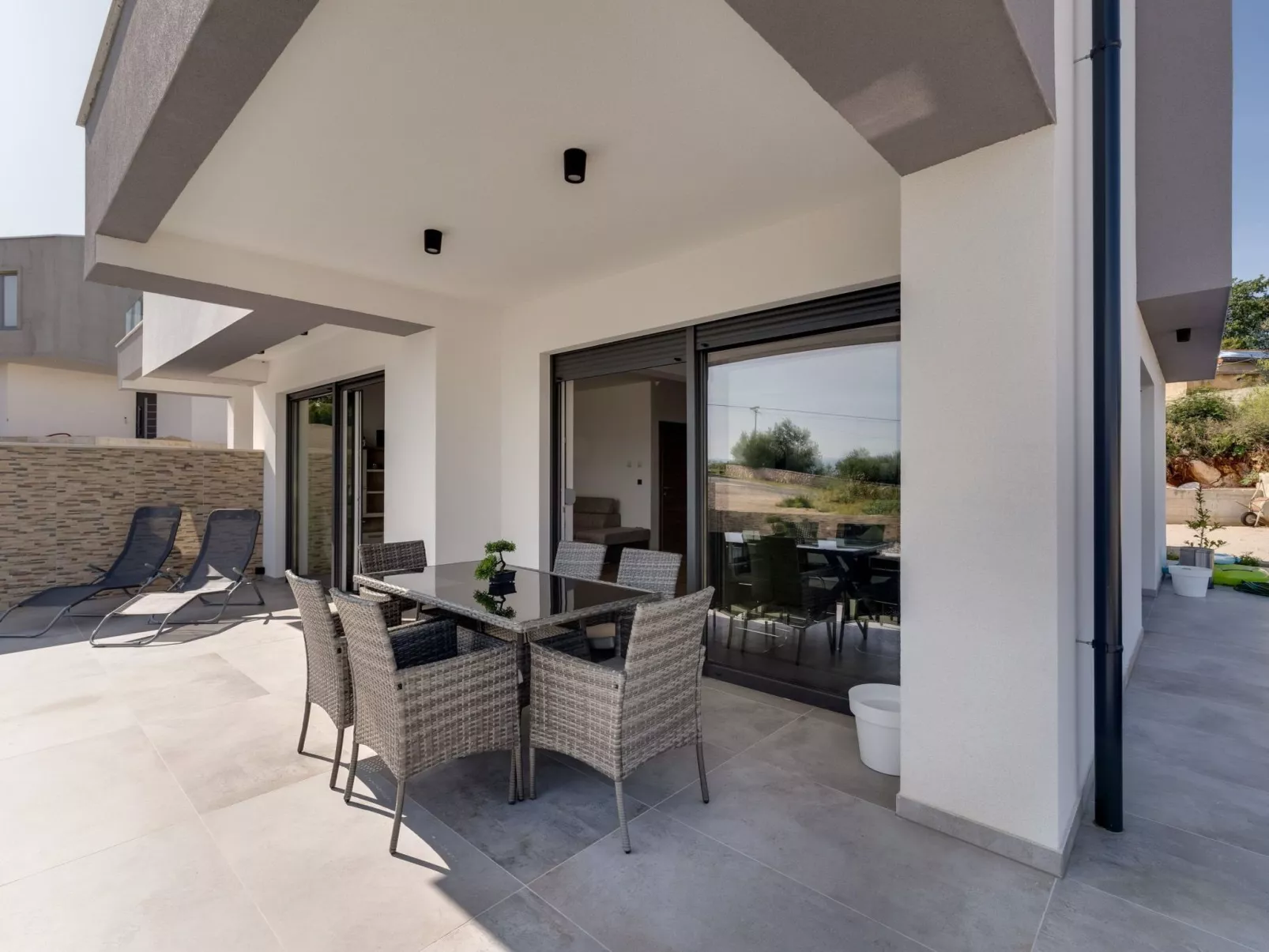 Villa "Rosemary" mit Pool und Panoramablick auf das Meer - Image-tags.info