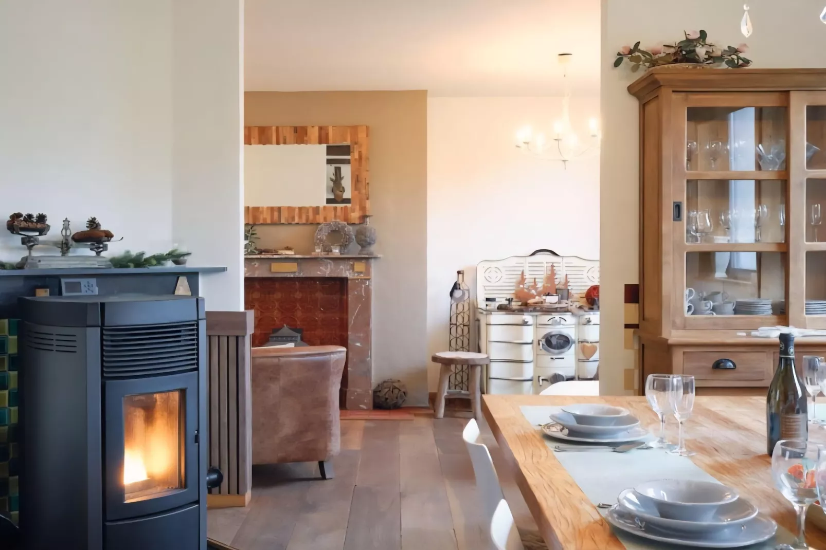 Gite L'éternité - Esszimmer