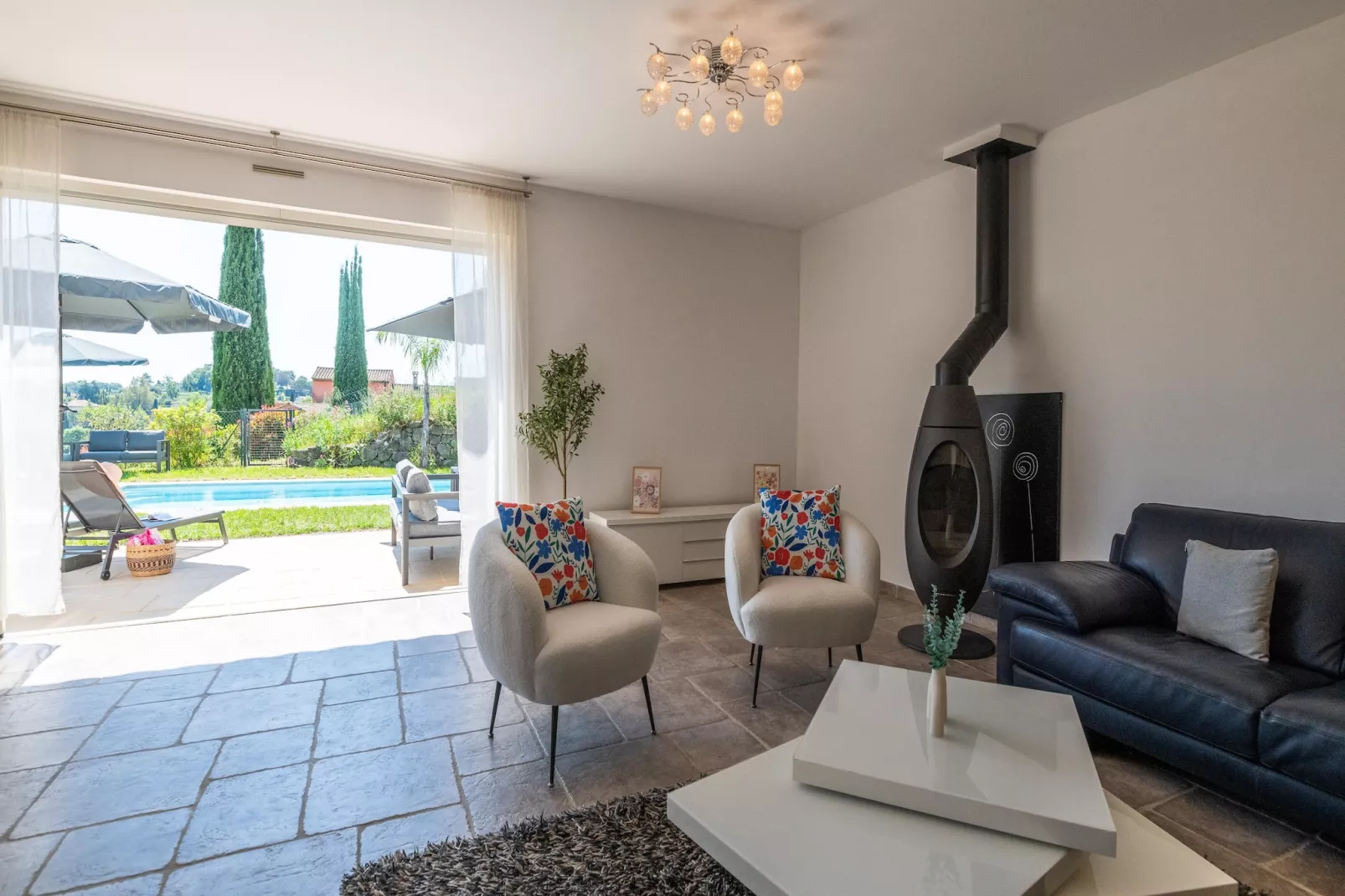 Villa Calade-Living room