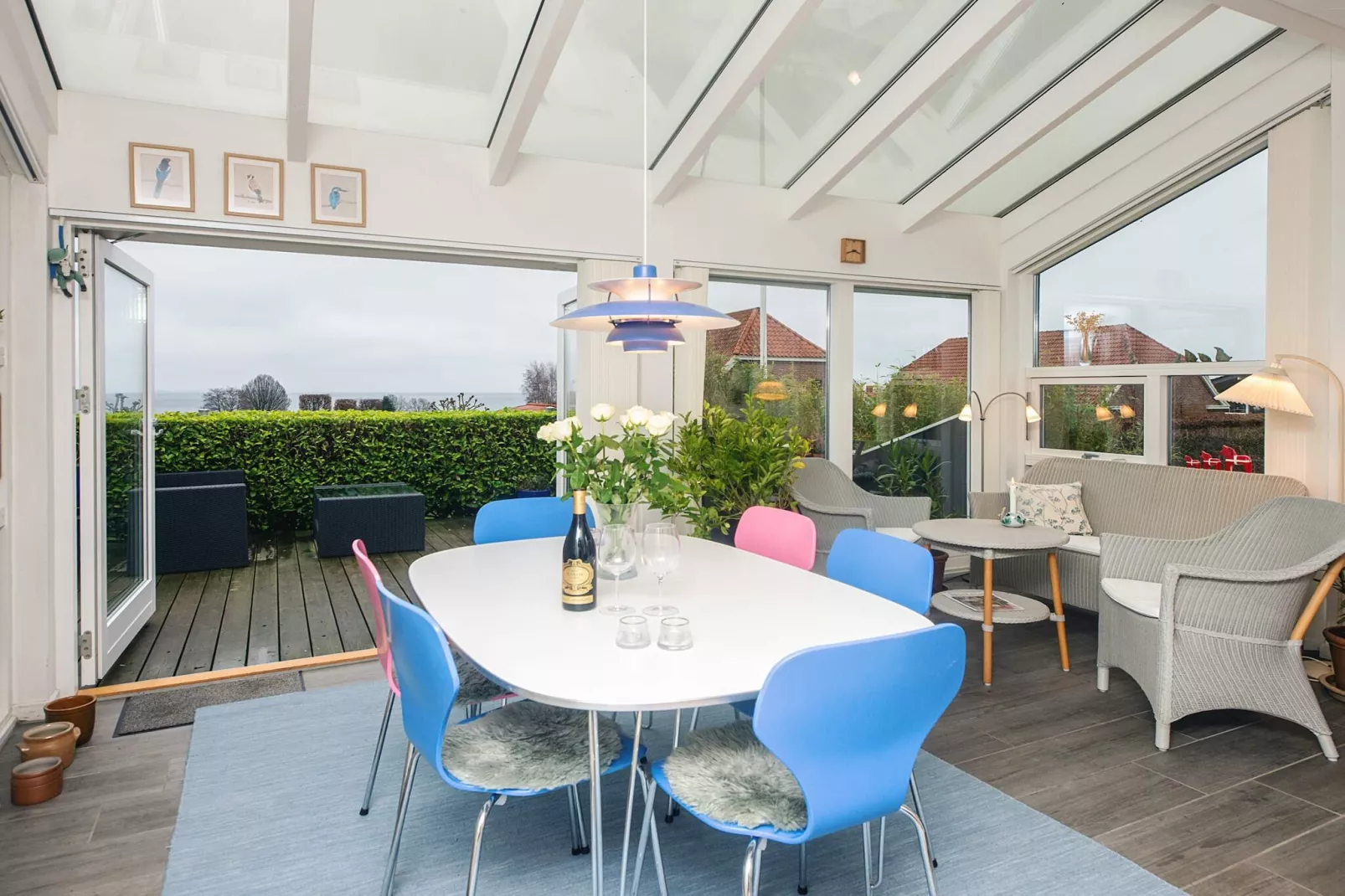 Maison de vacances pour 6 a Sjølund-Intérieur