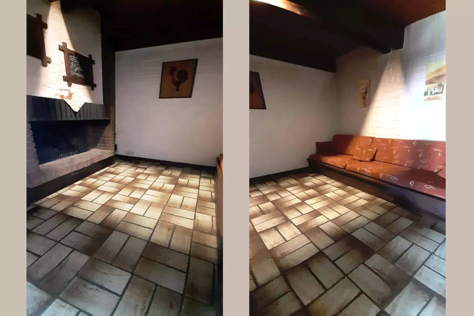 Dachsbau-Living room