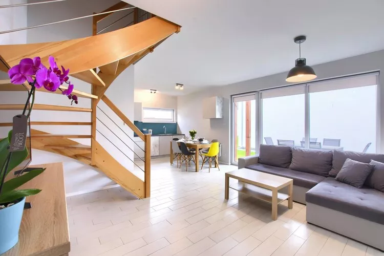 Domy z basenem Rogowo dla 6 osób-Wohnzimmer