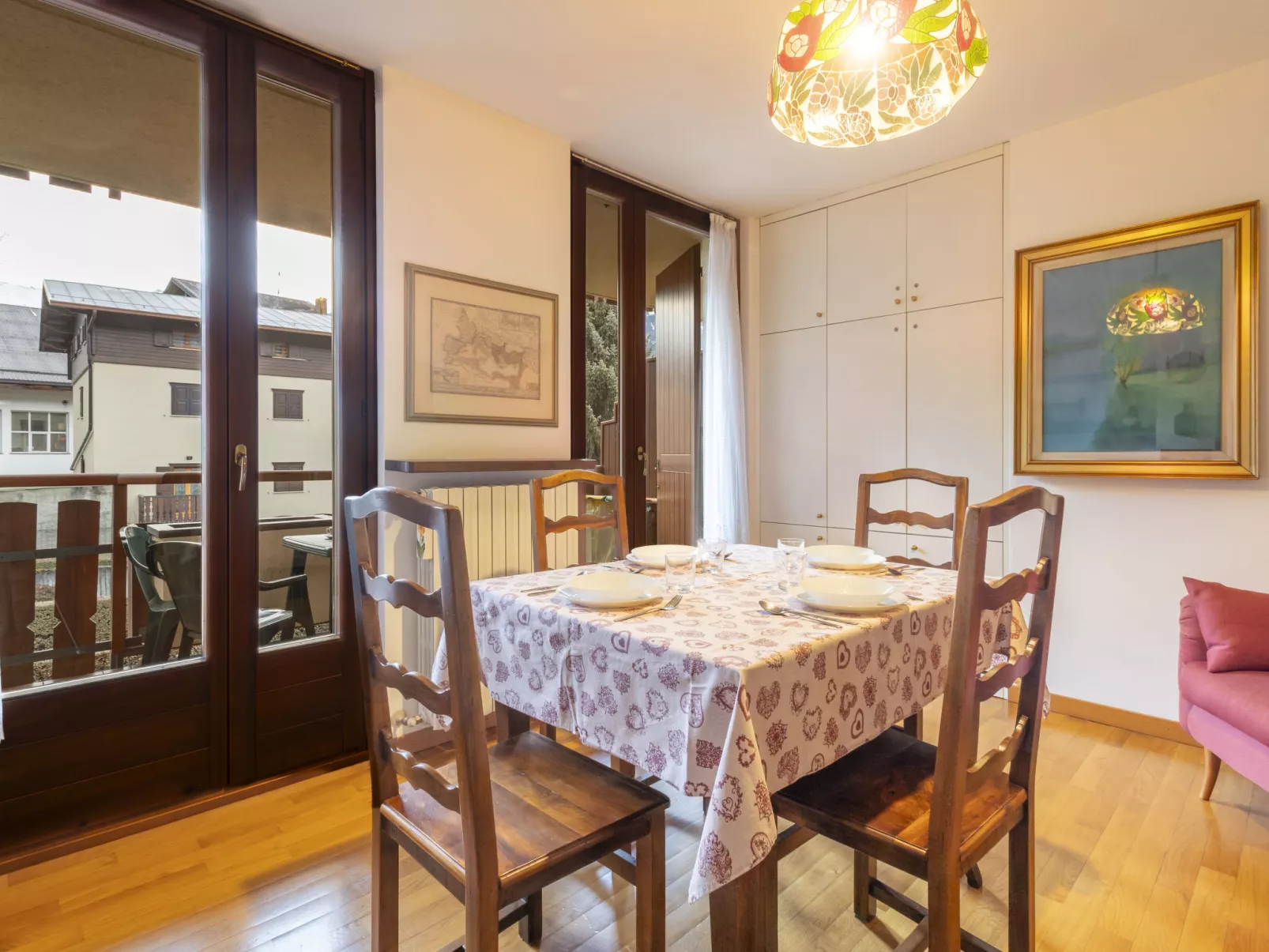 Monte Confinale Terrace View-Inside