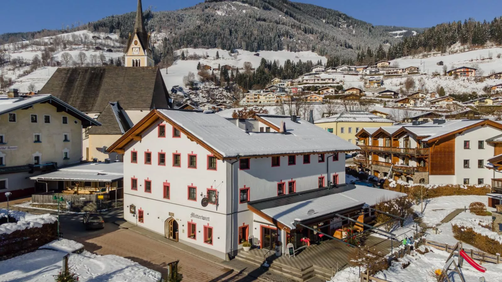 Tauern Suites Mitterwirt TOP 323-Exterior in winter
