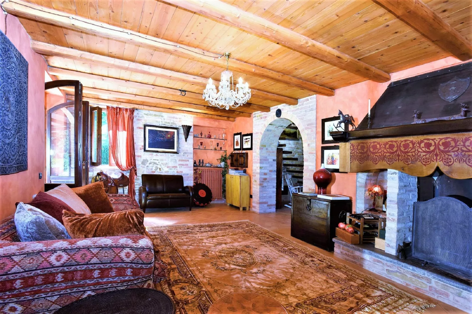 Villa Poggio San Giacomo-Living room