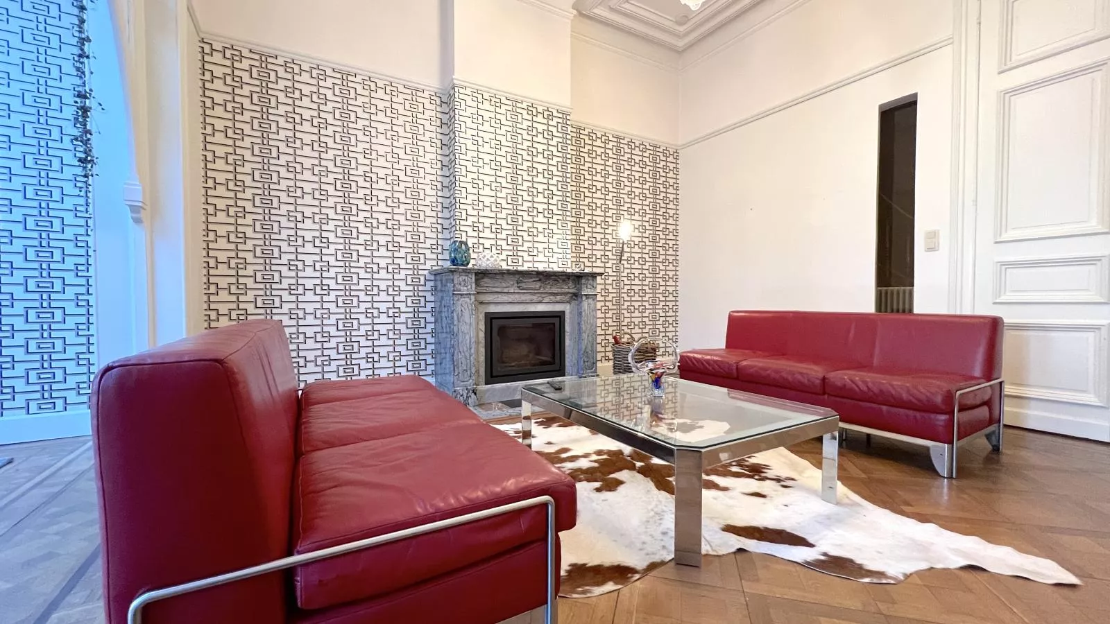 La Maison Bleue petite - Living room