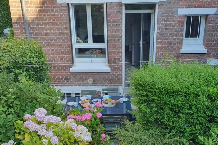 Maison dieppoise-Gärten Sommer