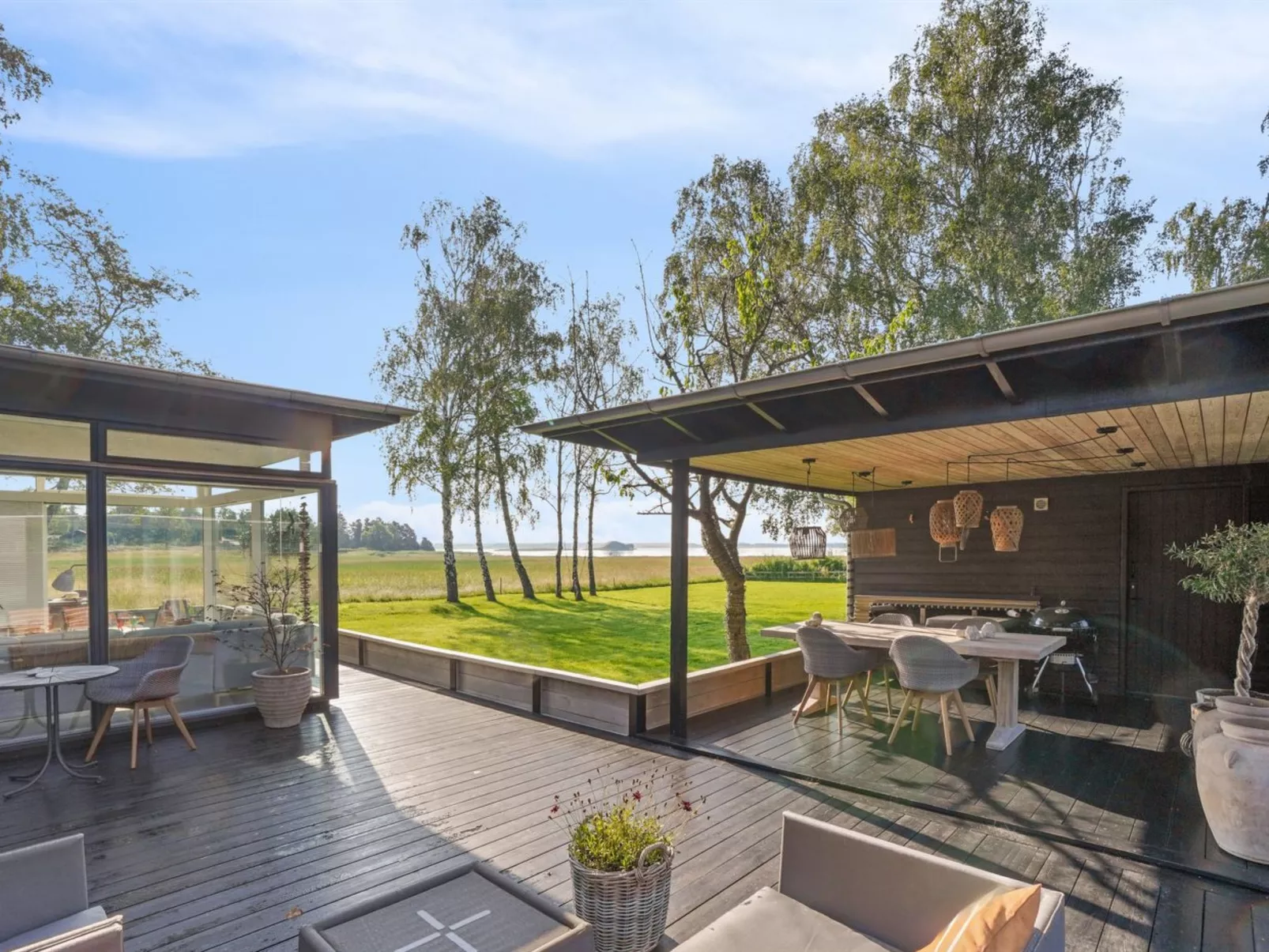 "Jo" - 175m to the fjord-Draußen