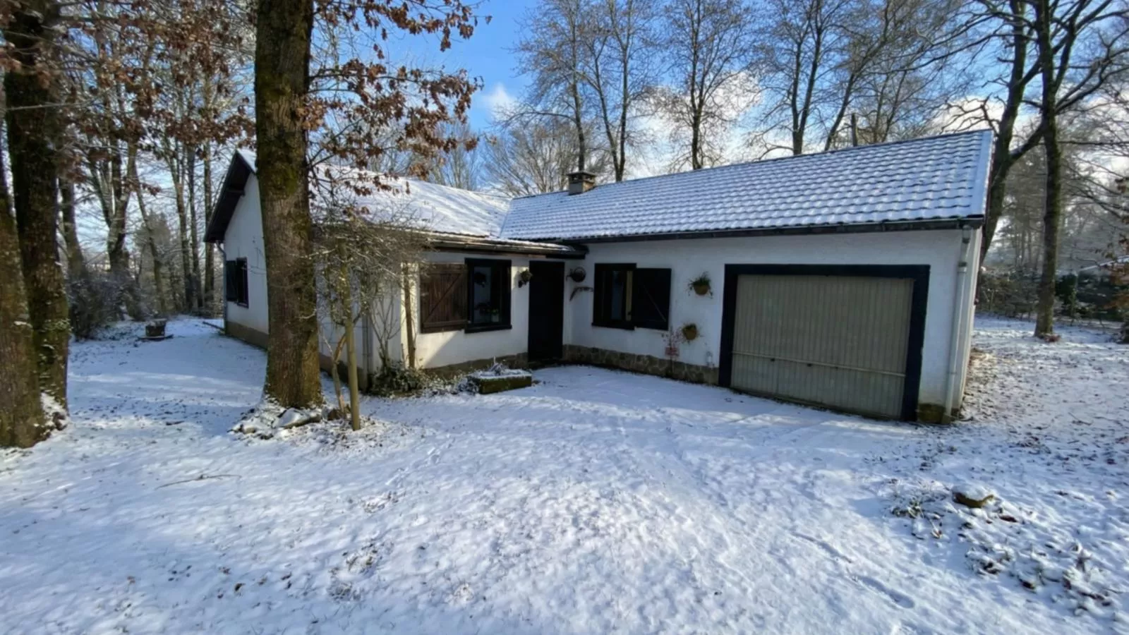 Boogie House - Außenbereich Winter