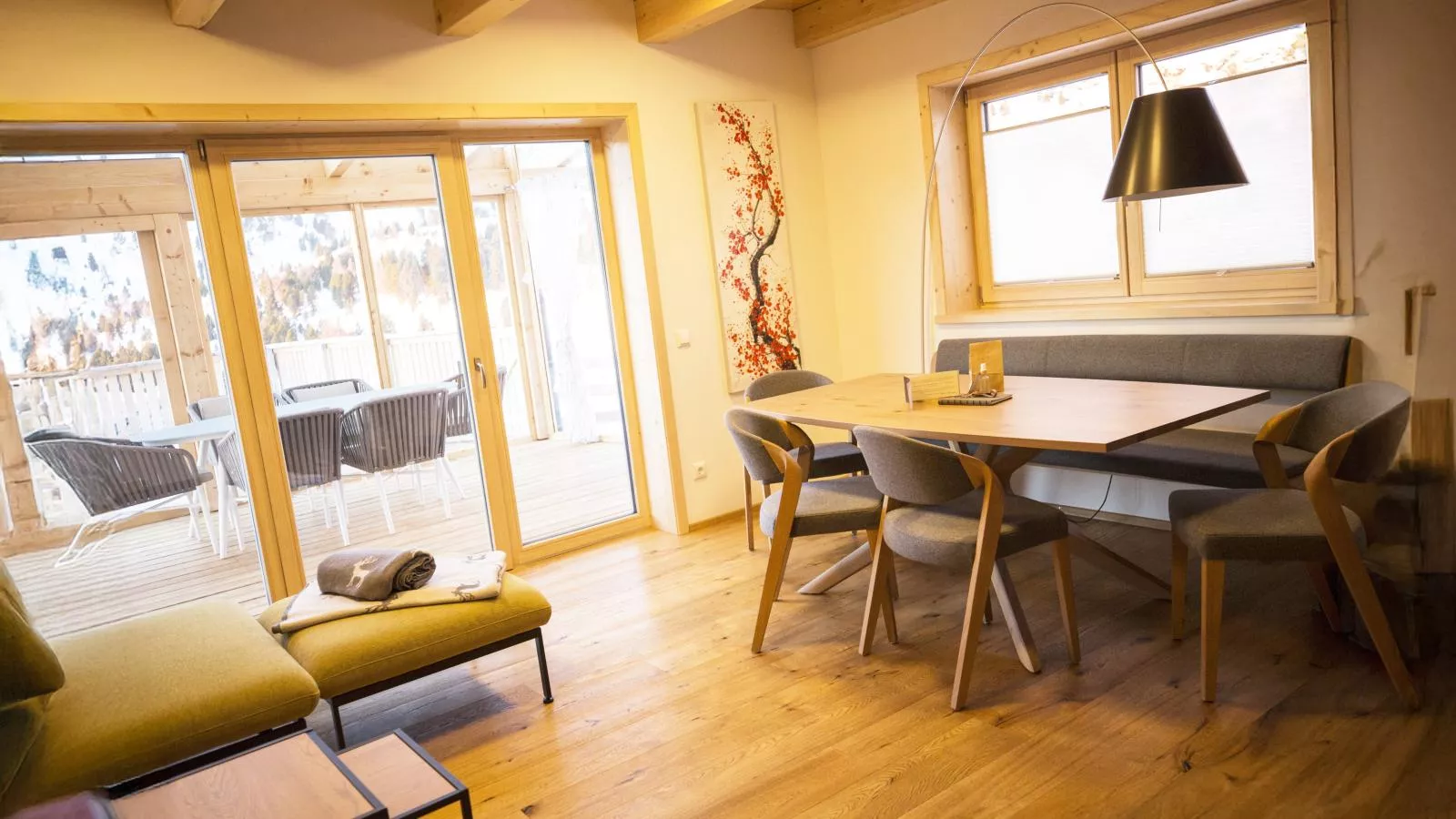 Designchalet Heidi Alm-Salle à manger