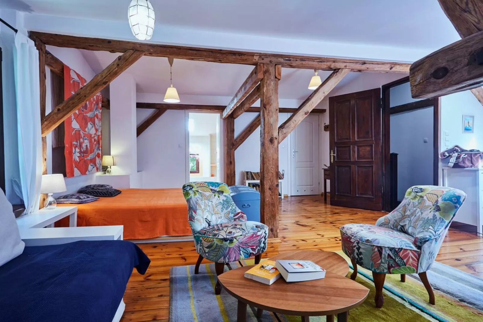 Dom wakacyjny w Sasinie dla max 10 osób-Salon